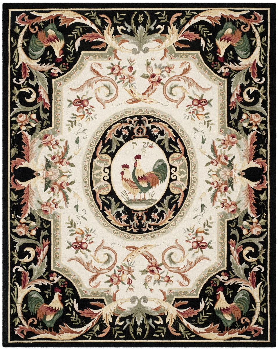 Safavieh Hk48 Hand Hooked Wool Rug HK48K-4R