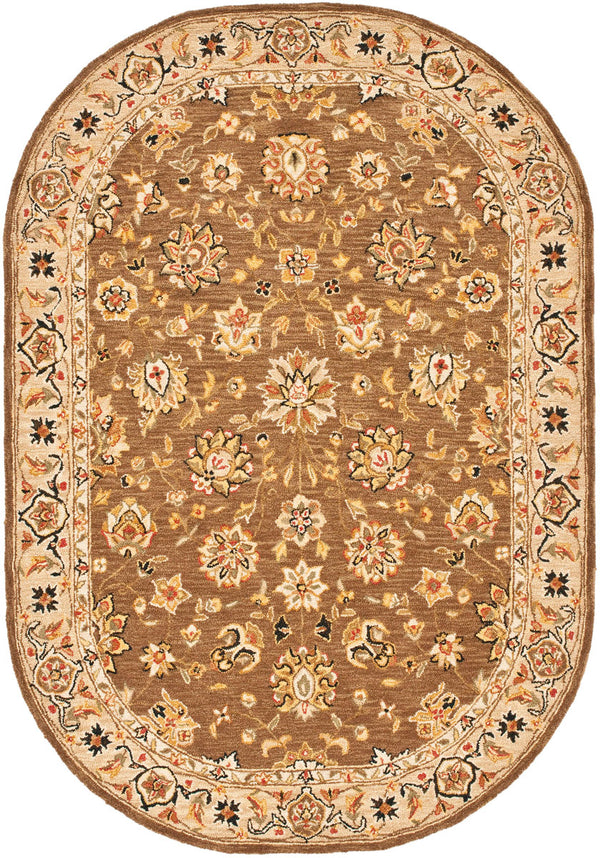 Safavieh Hk505 Hand Hooked Wool Pile Rug HK505B-3R