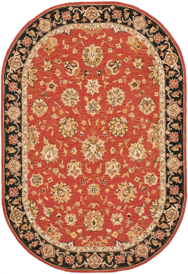 Safavieh Hk505 Hand Hooked Wool Pile Rug HK505C-3R