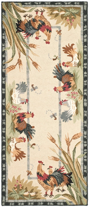 Safavieh Hk56 Hand Hooked Wool Rug HK56A-4R