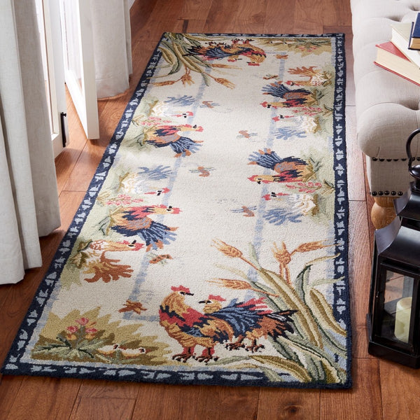 Safavieh Hk56 Hand Hooked Wool Rug HK56A-4R