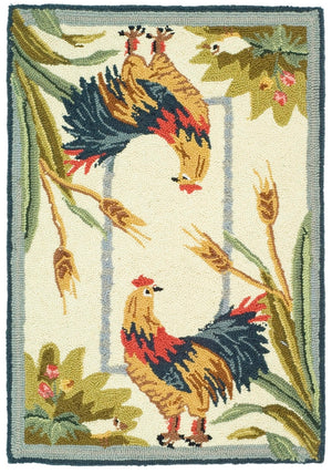 Safavieh Hk56 Hand Hooked Wool Rug HK56A-4R