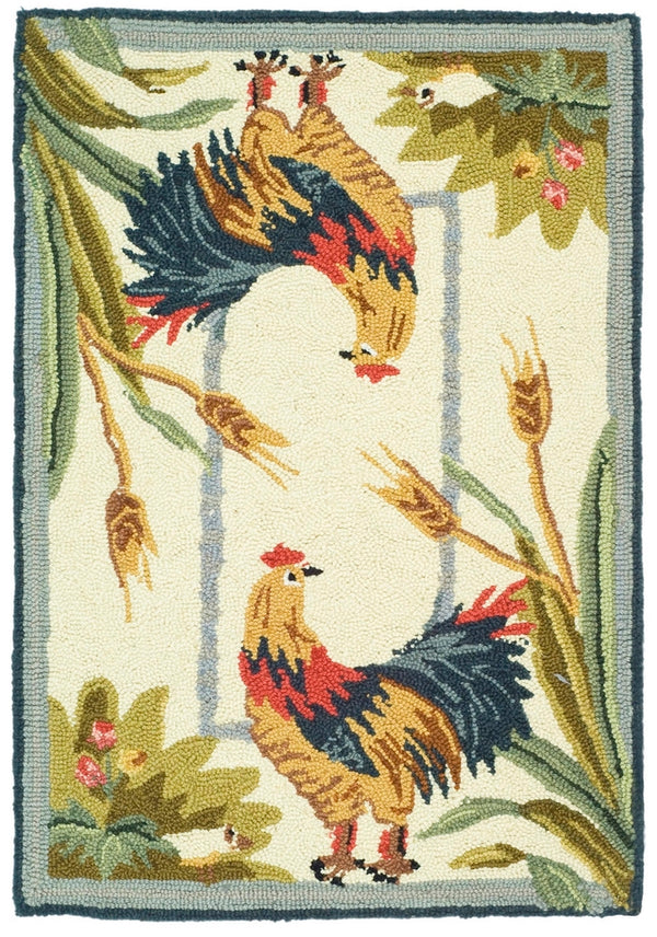 Safavieh Hk56 Hand Hooked Wool Rug HK56A-4R