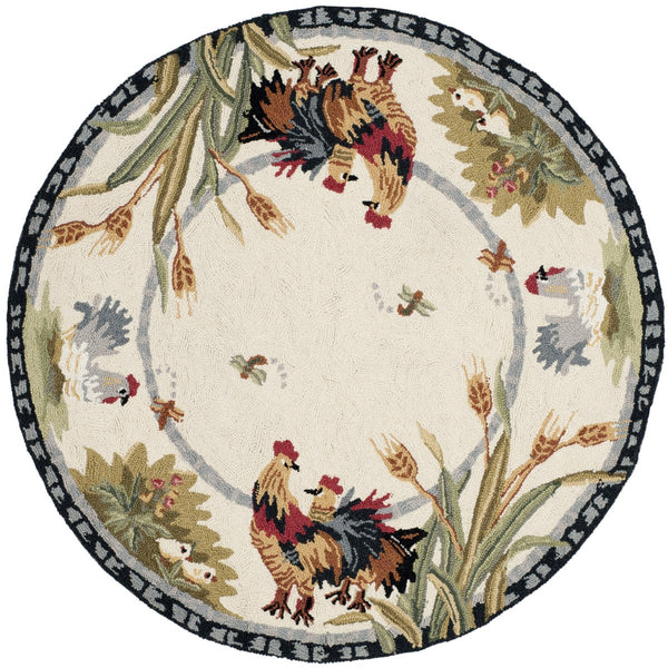 Safavieh Hk56 Hand Hooked Wool Rug HK56A-4R