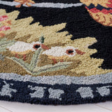 Safavieh Hk56 Hand Hooked Wool Rug HK56B-4R