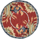 Safavieh Hk56 Hand Hooked Wool Rug HK56C-4R