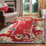 Safavieh Hk56 Hand Hooked Wool Rug HK56C-4R