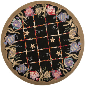 Safavieh HK61 Hand Hooked Rug