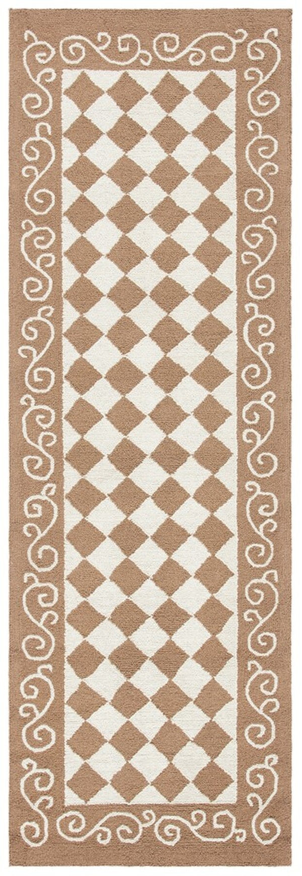 Safavieh Hk711 Hand Hooked Wool Pile Rug HK711B-3R