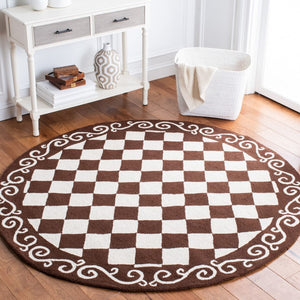 Safavieh Hk711 Hand Hooked Wool Pile Rug HK711B-3R