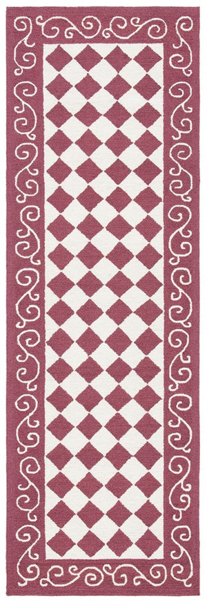 Safavieh Hk711 Hand Hooked Wool Pile Rug HK711C-3R