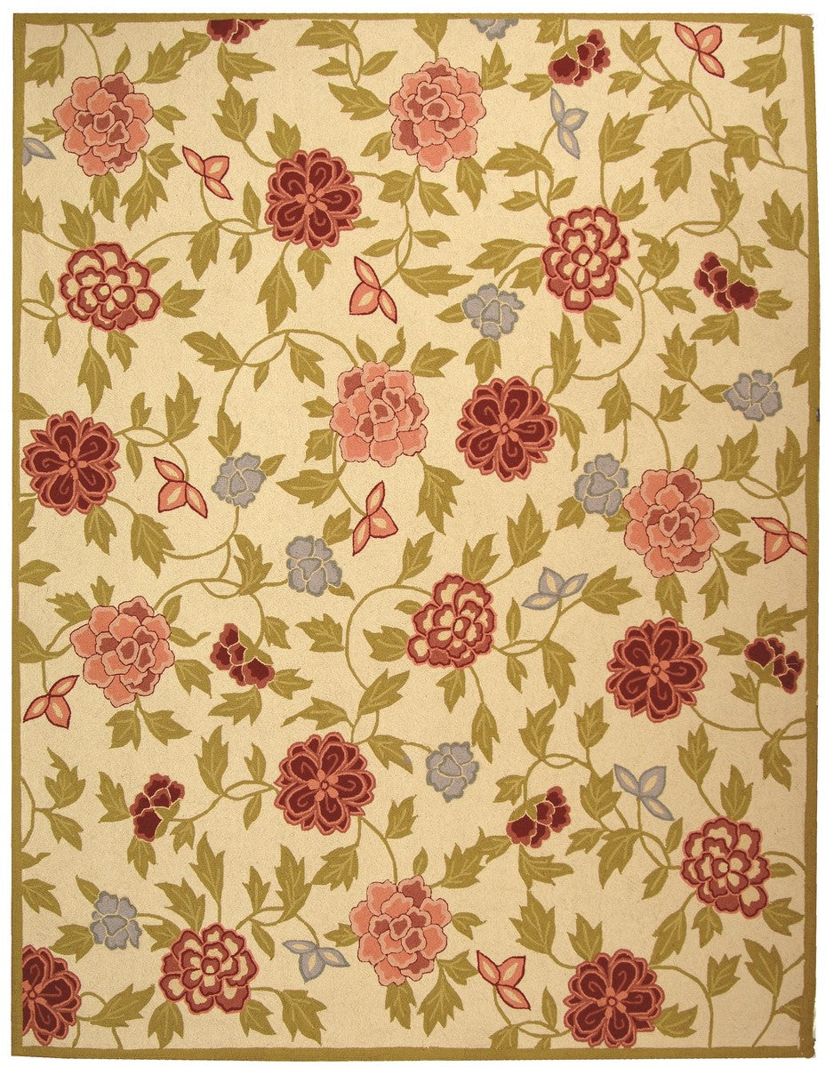 Chelsea Hand Hooked Rug – Exquisite Wool Pile with Durable Cotton Back