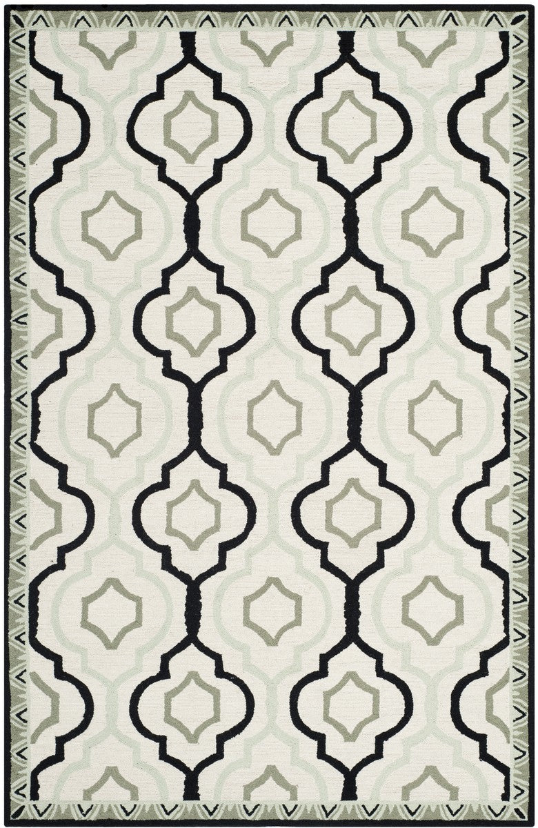 Safavieh Hk740 Hand Hooked Wool Pile Rug HK740A-3R