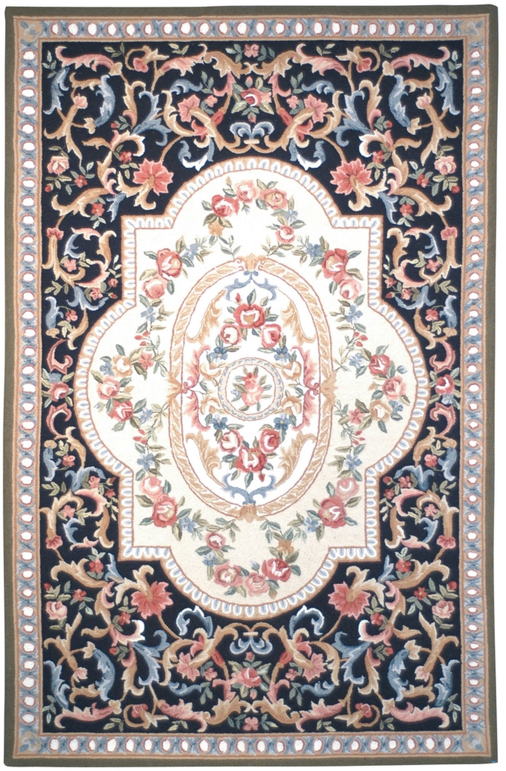 Safavieh HK74 Hand Hooked Rug