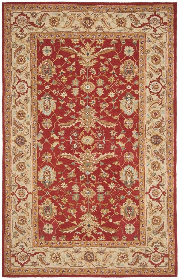 Nottingham Hand Hooked Rug in Premium Virgin Wool – Timeless American & European Design Elegance