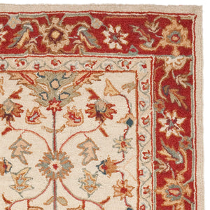 Nottingham Hand Hooked Rug in Premium Virgin Wool – Timeless American & European Design Elegance