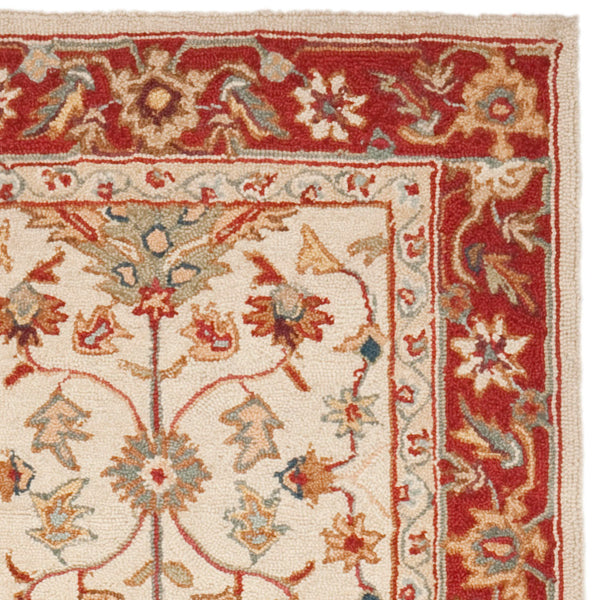 Nottingham Hand Hooked Rug in Premium Virgin Wool – Timeless American & European Design Elegance