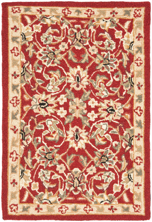 Safavieh Hk78 Hand Hooked Wool Rug HK78B-4R