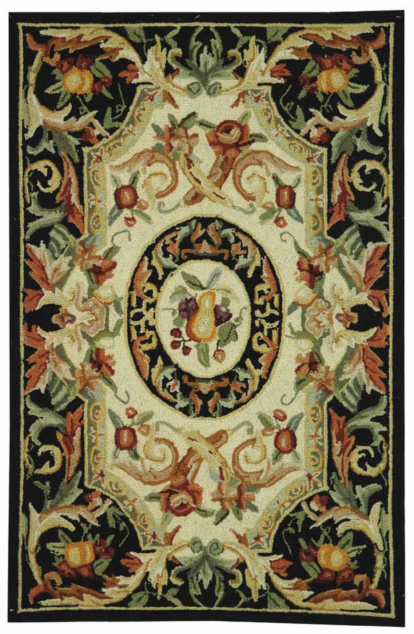 Safavieh Hk80 Hand Hooked Wool Rug HK80A-4R