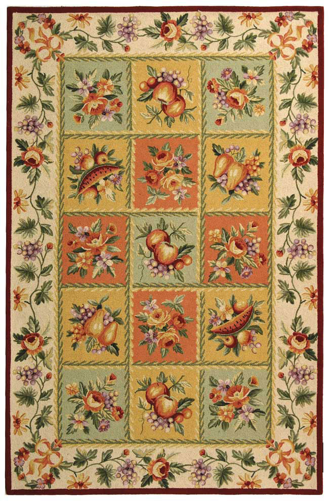 Safavieh Hk91 Hand Hooked Wool Pile Rug HK91A-2745