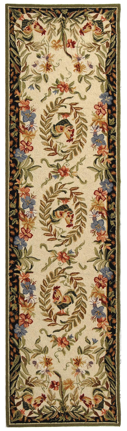 Safavieh Hk92 Hand Hooked Wool Rug HK92A-4R