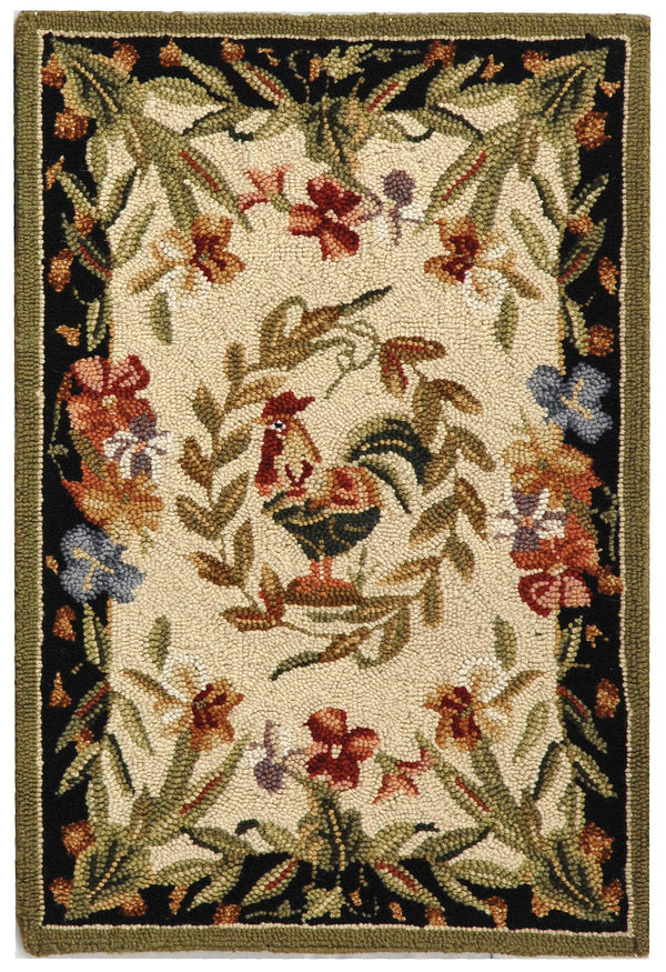 Safavieh Hk92 Hand Hooked Wool Rug HK92A-4R