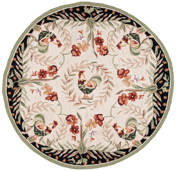 Safavieh Hk92 Hand Hooked Wool Rug HK92A-4R