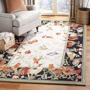 Safavieh Hk94 Hand Hooked Wool Rug HK94A-4SQ