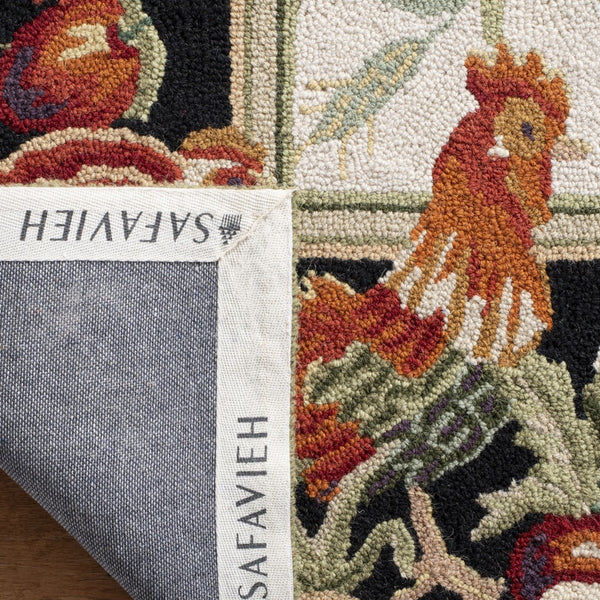 Safavieh Hk94 Hand Hooked Wool Rug HK94A-4SQ