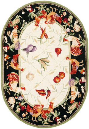 Safavieh Hk94 Hand Hooked Wool Rug HK94A-4SQ