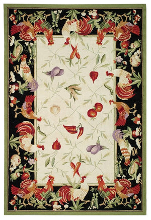Safavieh Hk94 Hand Hooked Wool Rug HK94A-4SQ