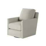 Fusion 21-02G-C Transitional Swivel Glider Chair 21-02G-C Invitation Linen Swivel Glider