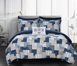 Millennia Blue King 8pc Comforter Set