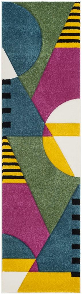 Safavieh Hollywood 706 Power Loomed Polypropylene Contemporary Rug HLW706C-8SQ