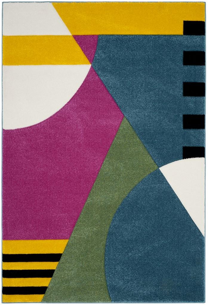 Safavieh Hollywood 706 Power Loomed Polypropylene Contemporary Rug HLW706C-8SQ