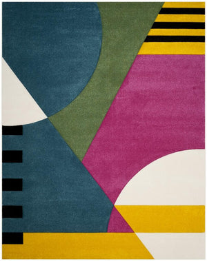 Safavieh Hollywood 706 Power Loomed Polypropylene Contemporary Rug HLW706C-8SQ