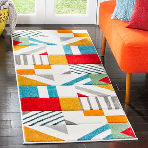 Safavieh Hollywood 709 Power Loomed Polypropylene Contemporary Rug HLW709B-8SQ