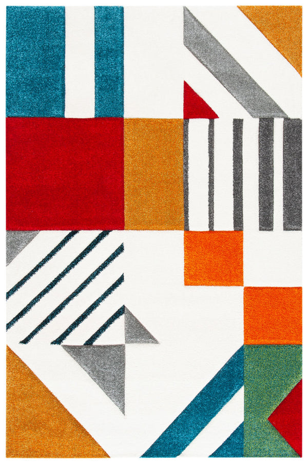 Safavieh Hollywood 709 Power Loomed Polypropylene Contemporary Rug HLW709B-8SQ