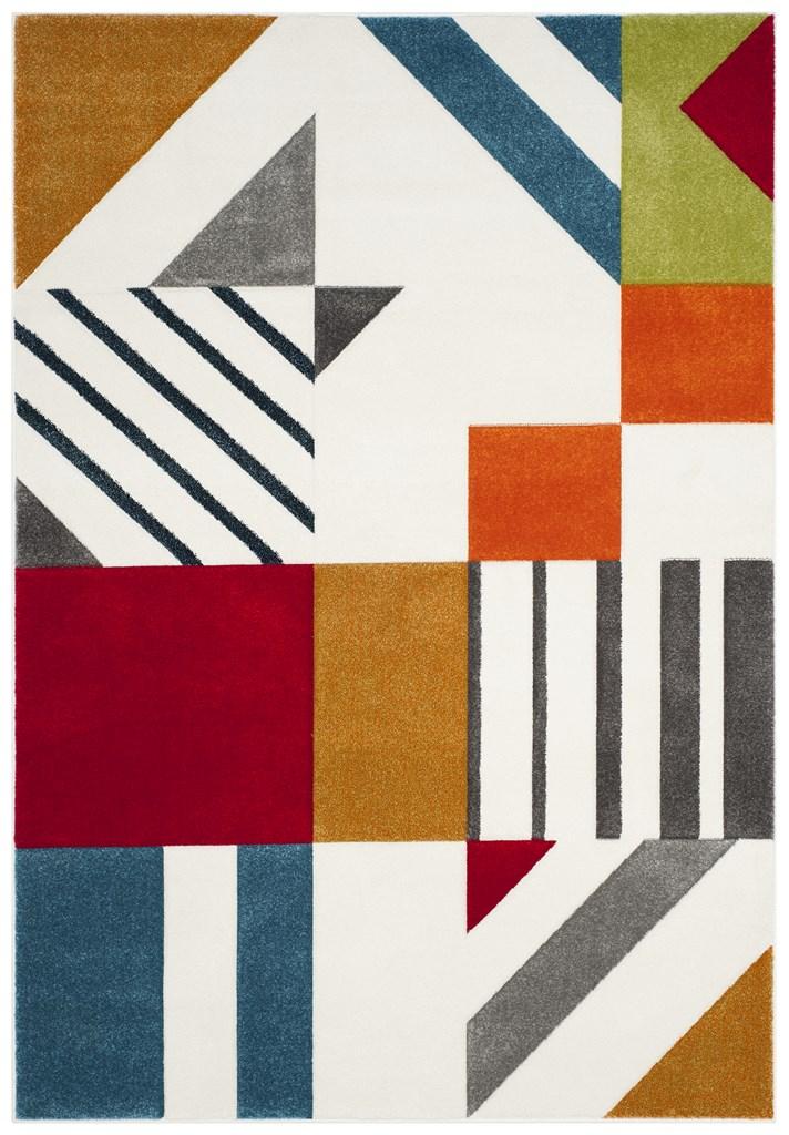 Safavieh Hollywood 709 Power Loomed Polypropylene Contemporary Rug HLW709B-8SQ