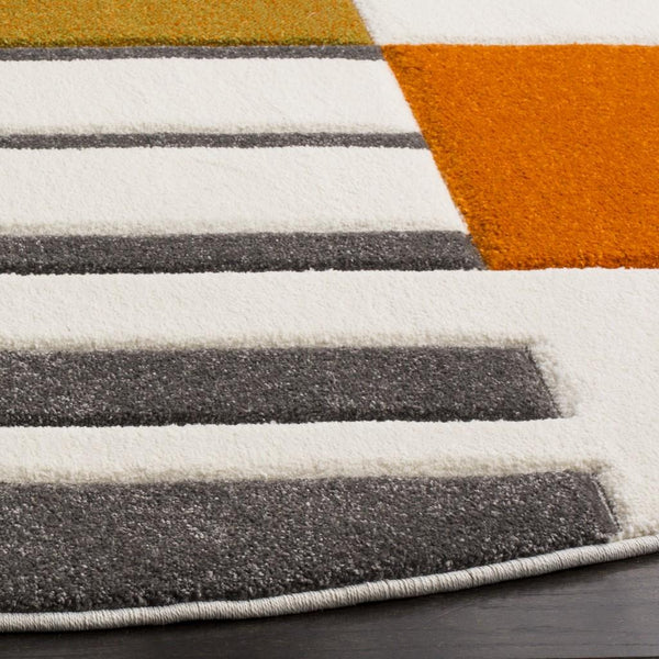 Safavieh Hollywood 709 Power Loomed Polypropylene Contemporary Rug HLW709B-8SQ