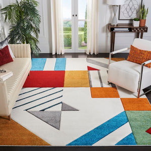 Safavieh Hollywood 709 Power Loomed Polypropylene Contemporary Rug HLW709B-8SQ