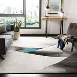 Safavieh Hollywood 713 Power Loomed Polypropylene Pile Contemporary Rug HLW713D-4