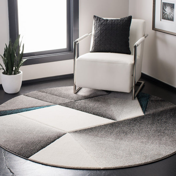 Safavieh Hollywood 714 Power Loomed Polypropylene Pile Contemporary Rug HLW714D-4