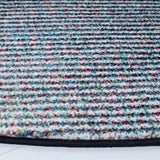 Hollywood 715 Contemporary Power Loomed 100% Polypropylene Rug Beige / Blue