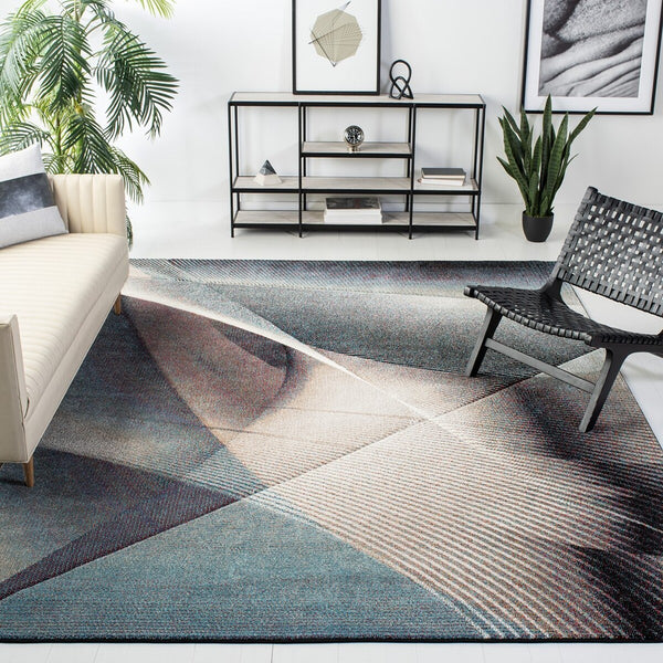 Safavieh Hollywood 715 Power Loomed 100% Polypropylene Contemporary Rug HLW715B-5SQ