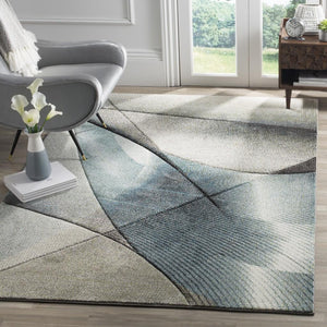 Safavieh Hollywood 715 Power Loomed Polypropylene Contemporary Rug HLW715D-9SQ