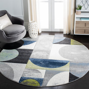 Safavieh Hollywood 798 Power Loomed Polypropylene Contemporary Rug HLW798F-8SQ