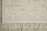 Nourison Elan ELN01 Vintage Handmade Knotted Indoor only Area Rug Ivory 9'9" x 13'9" 99446377685
