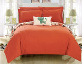 Flopsy Orange Twin 6pc Comforter Set