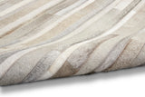 Nourison Calvin Klein Home Prairie PRA1 Handmade Woven Indoor Area Rug Silver 9' x 12' 99446444363